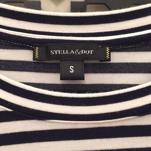 Stella & Dot Ruffle Stripe Pullover - XS/S - Picture 7 of 7